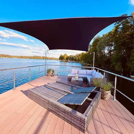 Seezeit- Schwielochsee- Hausboot Hotel na wodzie