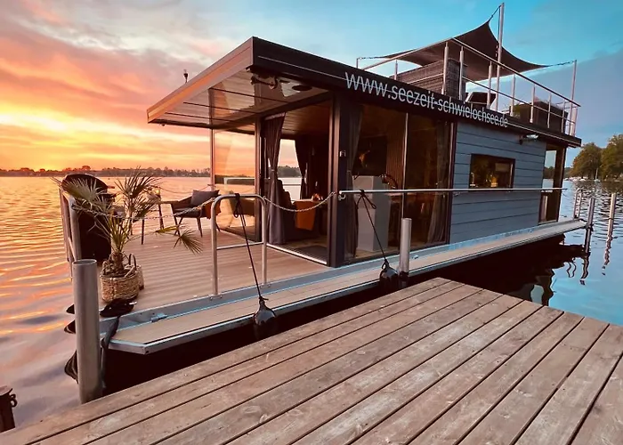 Hotel en barco Seezeit- Schwielochsee- Hausboot