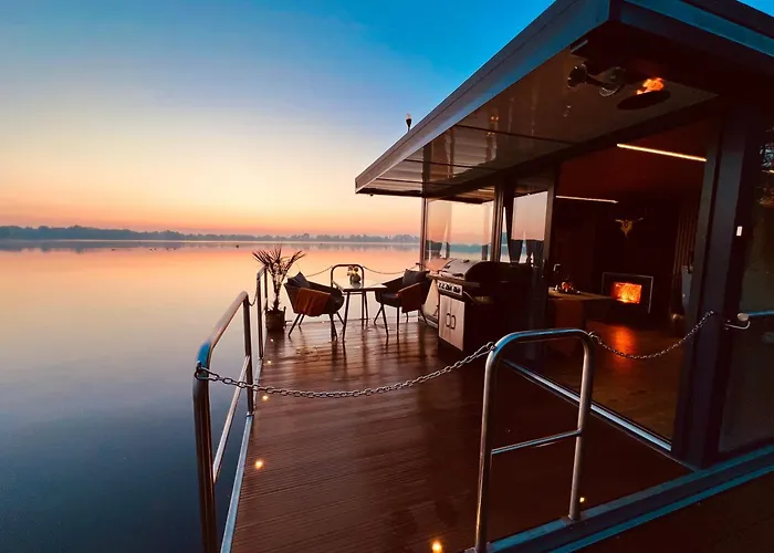 Hotel en barco Seezeit- Schwielochsee- Hausboot