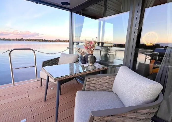 Hotel en barco Seezeit- Schwielochsee- Hausboot