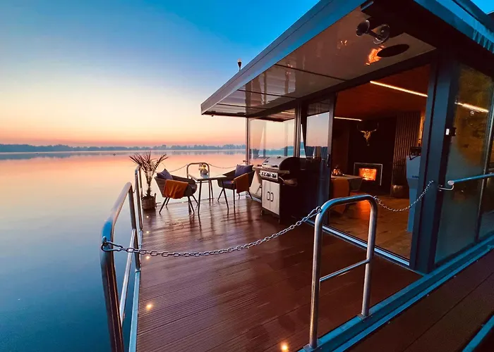 Hotel en barco Seezeit- Schwielochsee- Hausboot