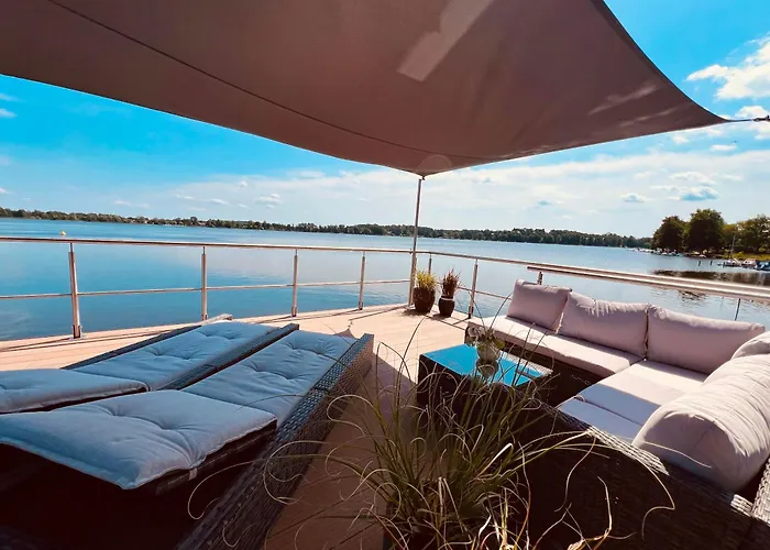 Hotel en barco Seezeit- Schwielochsee- Hausboot *