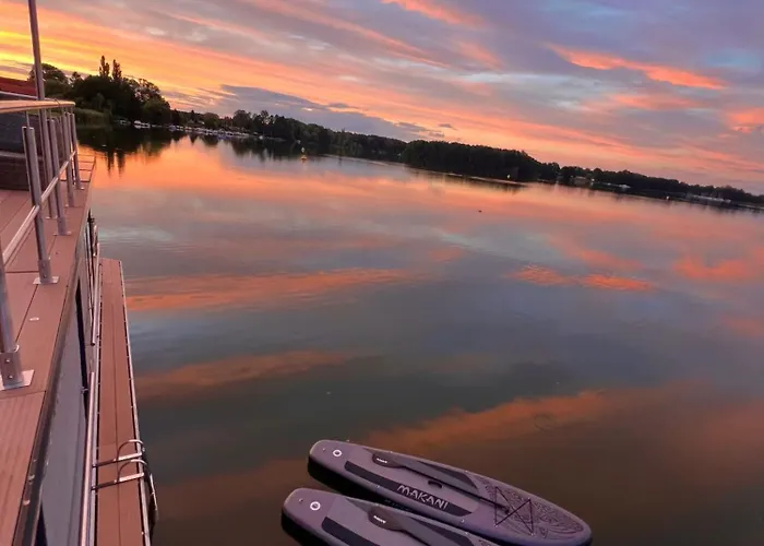 Hotel en barco Seezeit- Schwielochsee- Hausboot